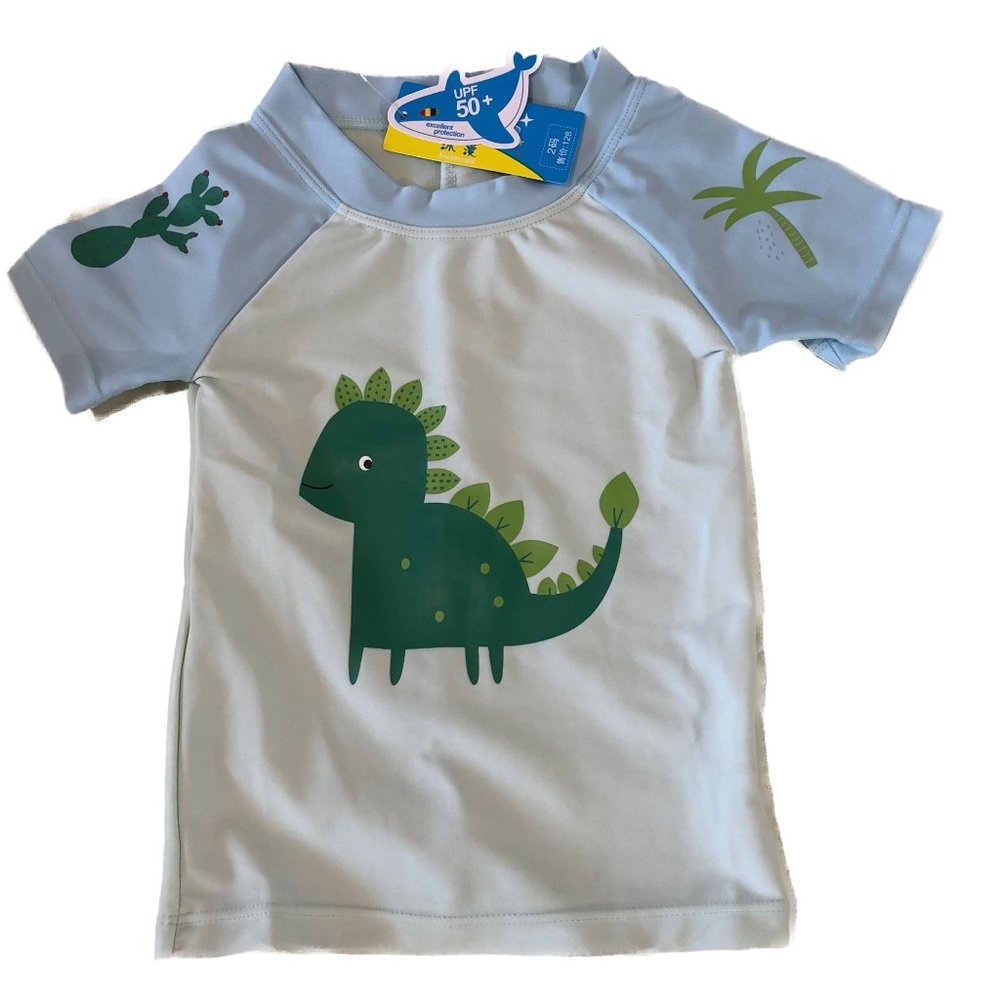 Swims Dinosaur Rash Guard Boys Shirt Size 2T
